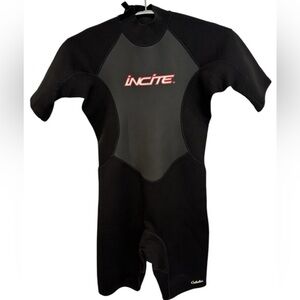 Adult Wetsuit | Neoprene CABELAS Incite Short Sleeve Shorts Black Wetsuit, M